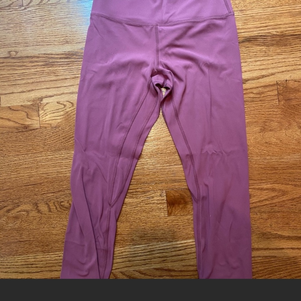 Lululemon dusty rose align 25inch leggings